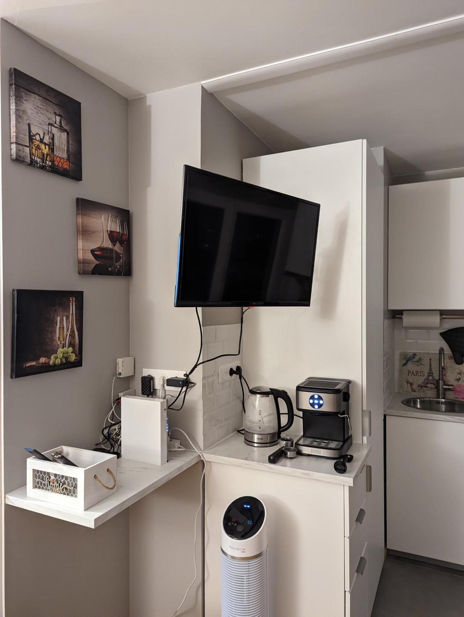 Charming Studio With Eiffel View París Exterior foto